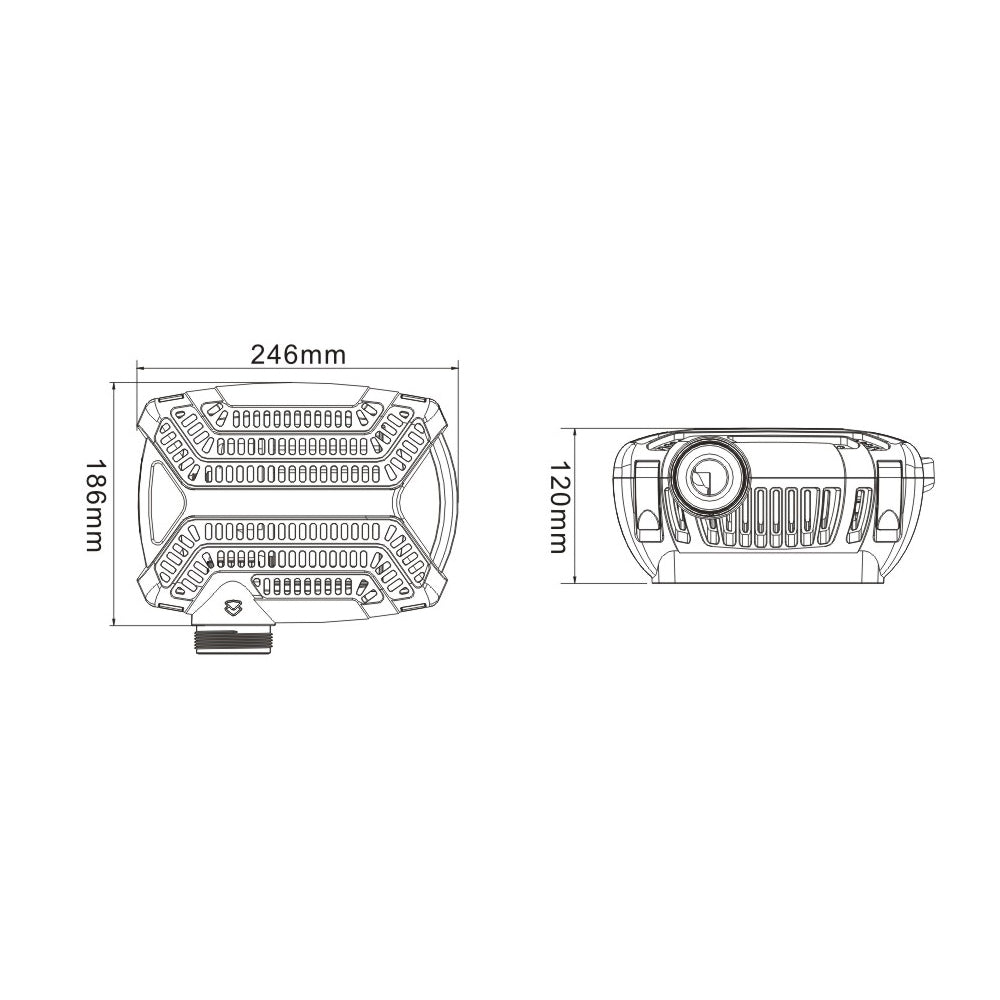 BluFlow 5.200 - Energisnål dammpump - 5.200 l/h - 40 watt
