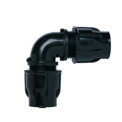 Vinkelkoppling 20 mm - Quick-Lock - 6 st