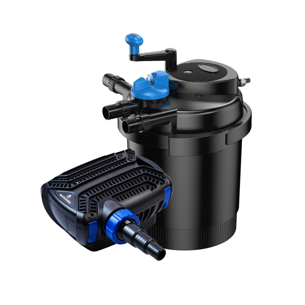 BluPressure 6.000 & BluFlow 5.200 - Vijverfilter met pomp - Drukfiler set