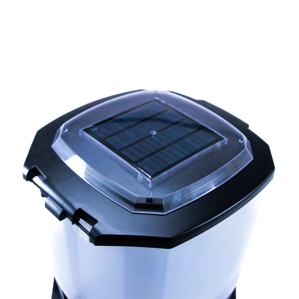 Werkt op batterij & zonne-energie